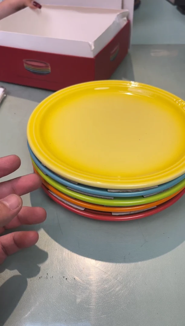 【闪购商品】瓷片牛排盘盒坏