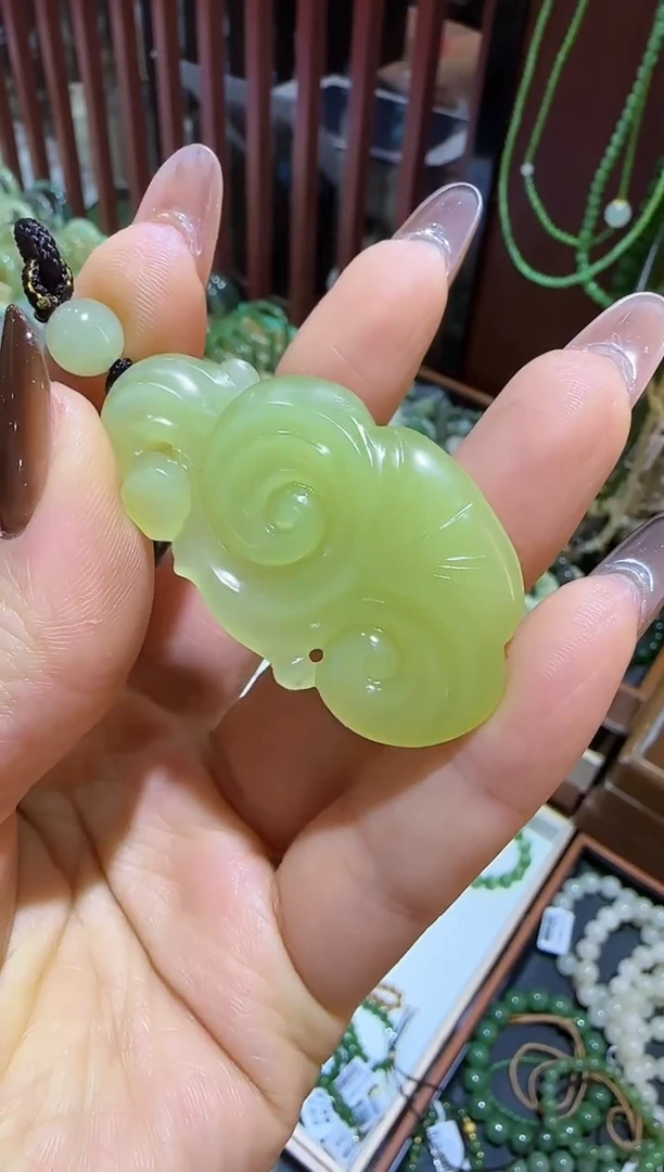 未镶嵌和田玉挂件 【宏0104】42