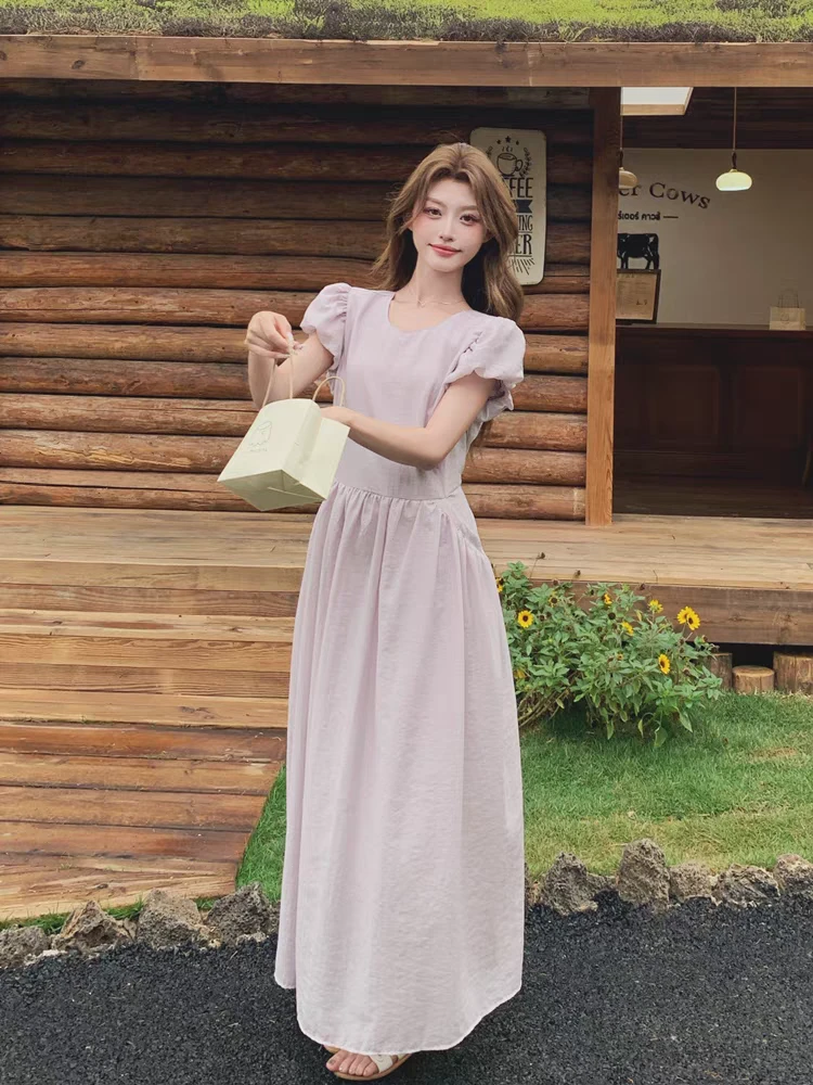 401-450连衣裙夏季学院风长款
