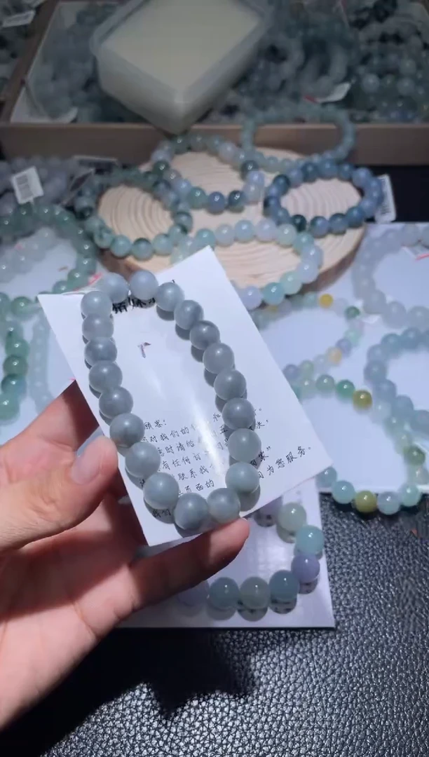 未镶嵌定制翡翠翡翠手串
