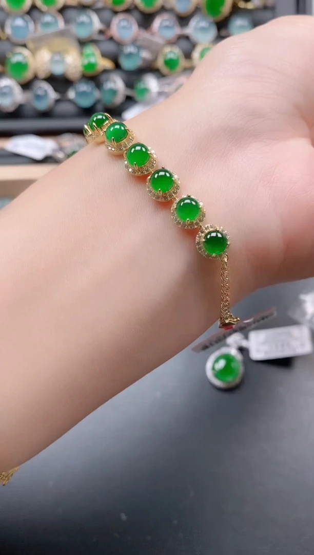 银S925镶嵌戒指翡翠1111