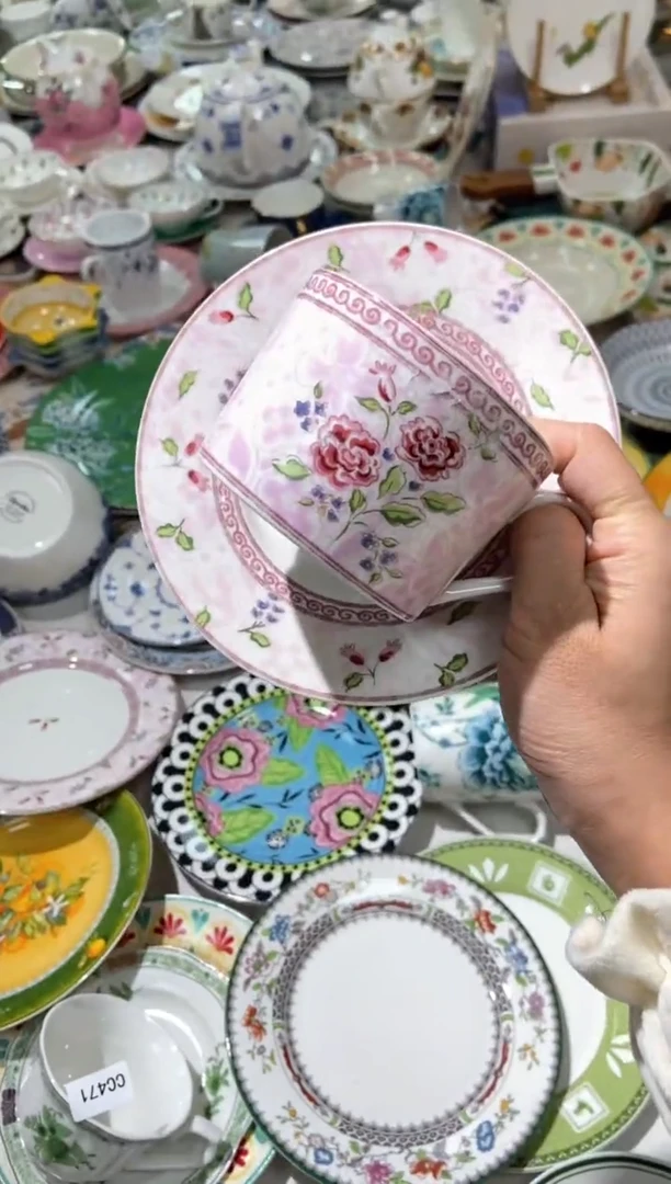 【闪购商品】瓷片陶瓷原单CC479餐具1个