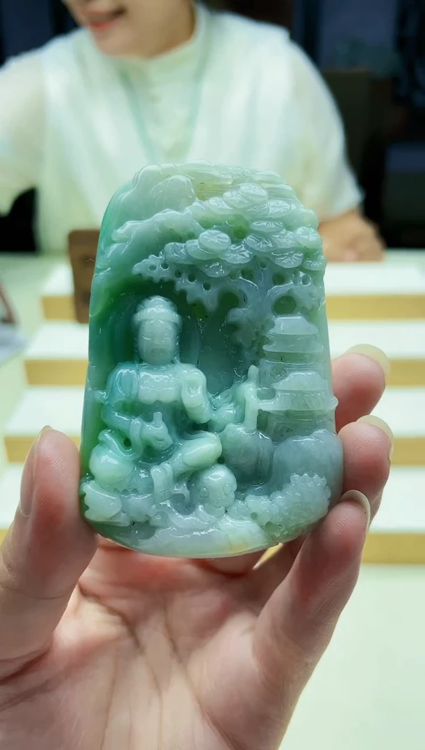 颈饰未镶嵌翡翠09120318