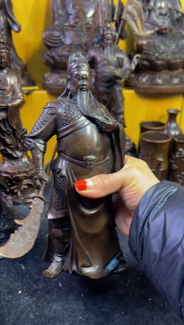 【闪购商品】1案台摆件 物品摆件 站关公