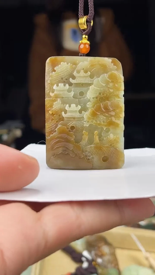 颈饰未镶嵌和田玉1