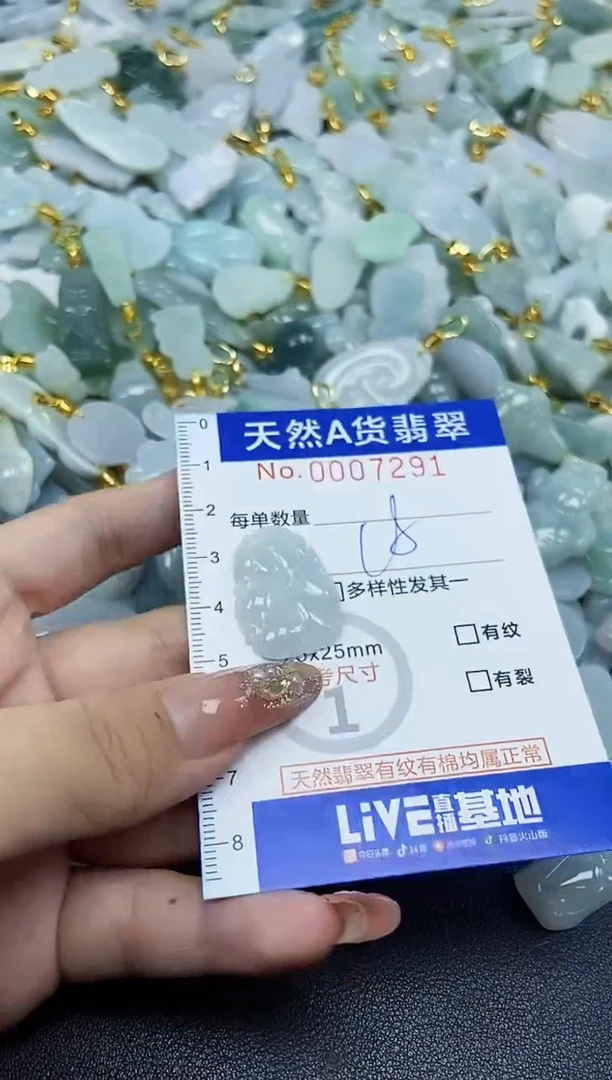 翡翠未镶嵌颈饰天然A货翡翠