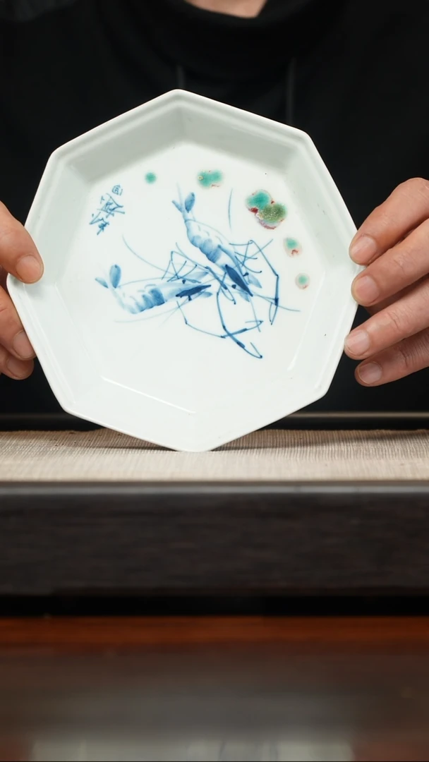 【闪购商品】紫砂茶壶河虾壶承（瓷）