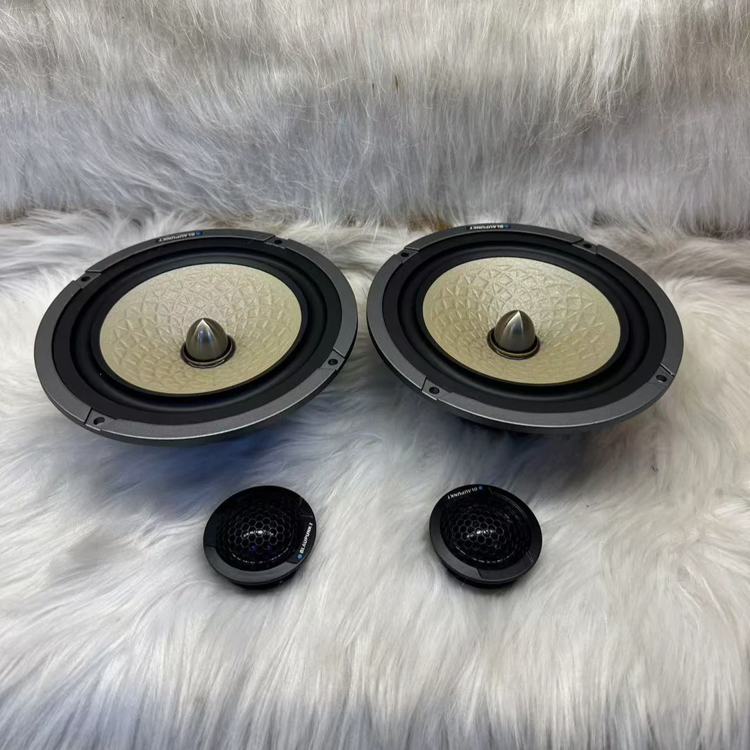 汽车音响成色新改装德国蓝宝C23专业级两分频套装喇叭