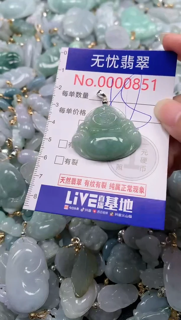 吊坠(不含链)未镶嵌翡翠851