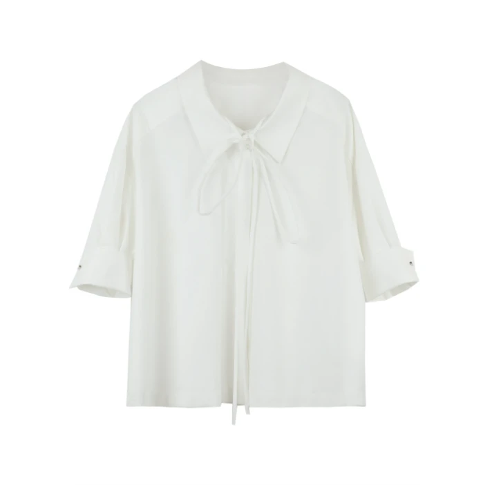 TEEINXX气质熟女V领上衣NZ106