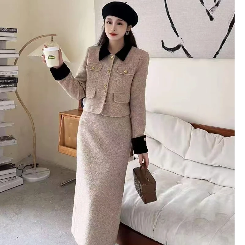 A3958香风羽绒套装