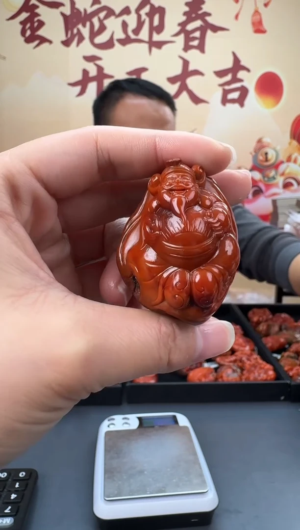 【闪购商品】南红玛瑙雕刻未镶嵌080ZB0210产品一个