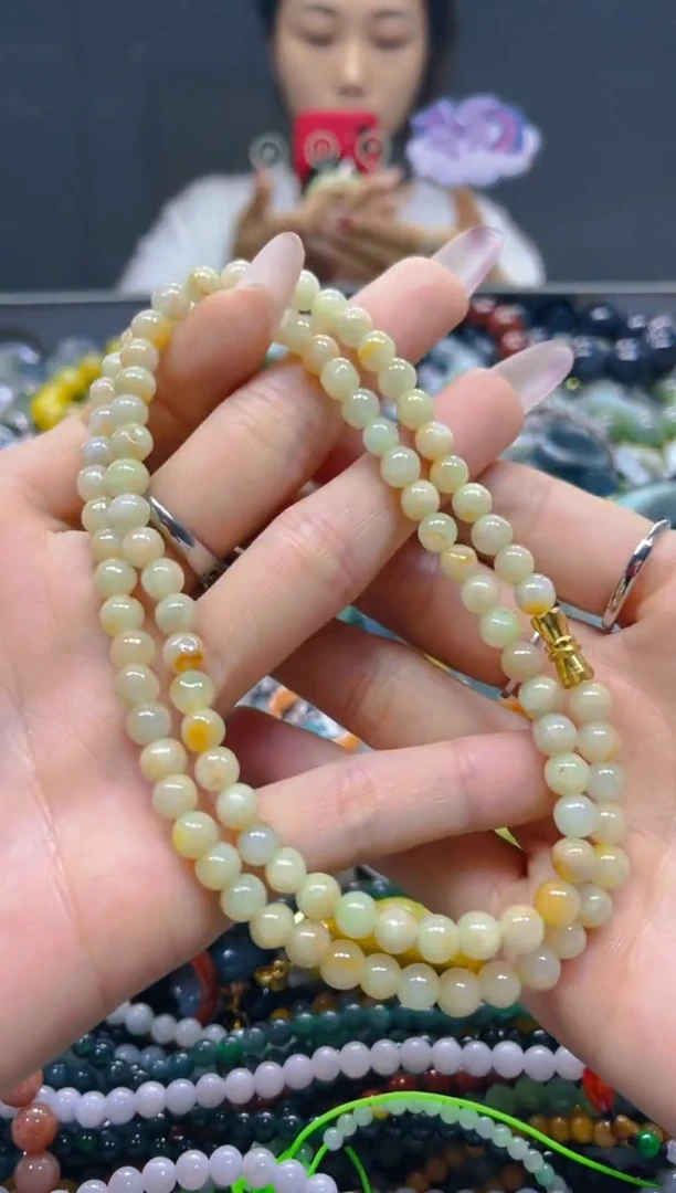 颈饰未镶嵌翡翠6MM