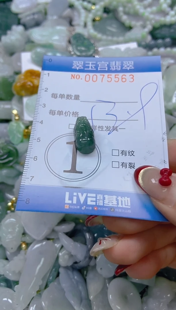 【闪购商品】翡翠颈饰未镶嵌闪购0075563