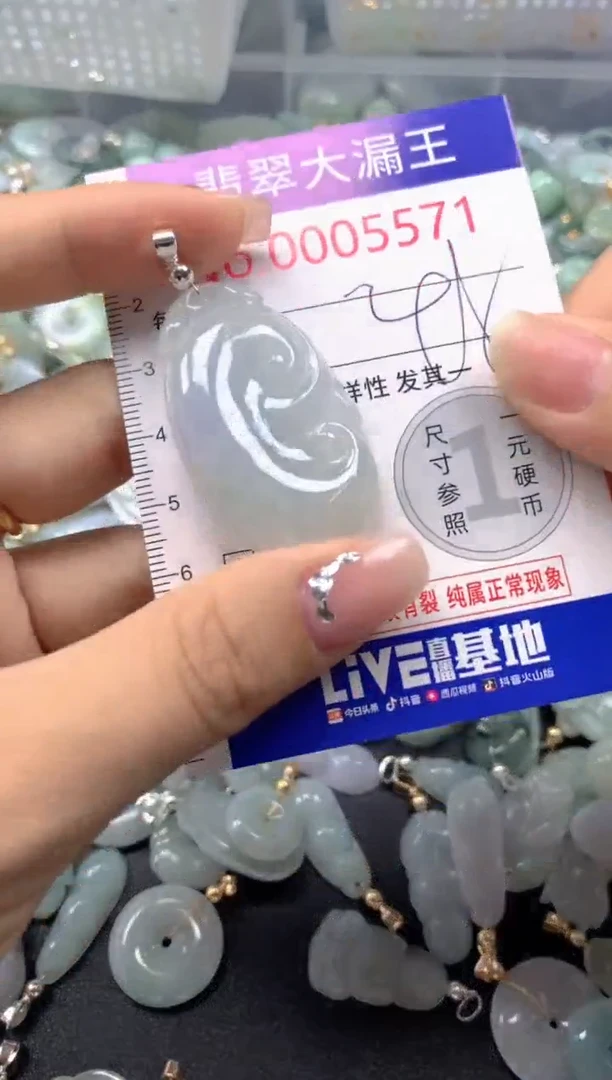 颈饰未镶嵌翡翠5571