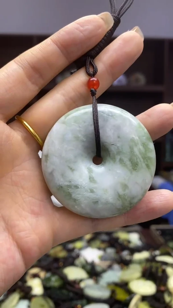 未镶嵌岫玉挂件多样性发货发其一