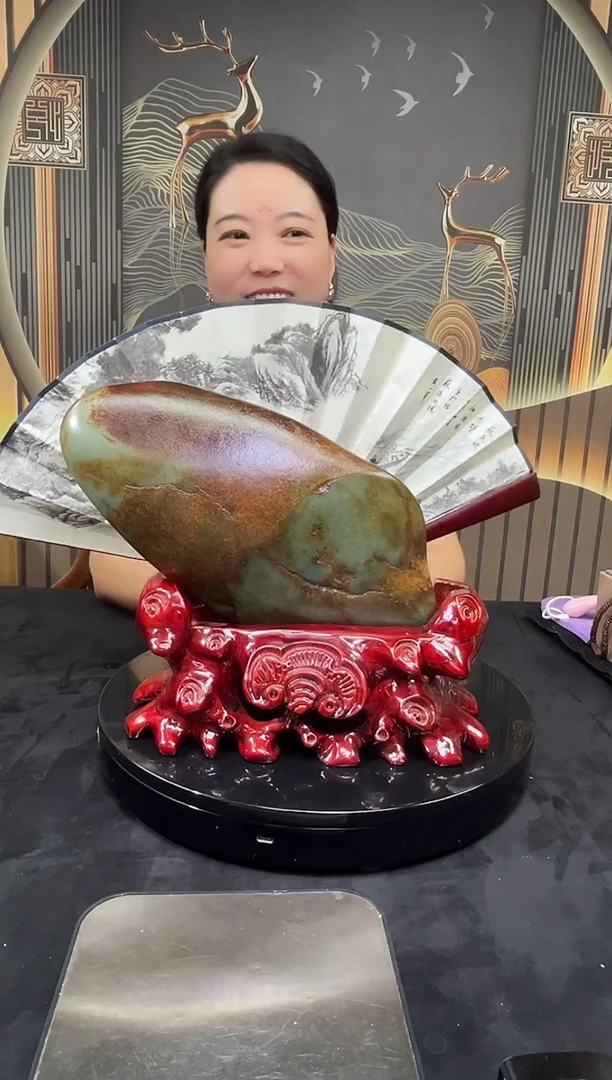 和田玉未镶嵌摆件摆件