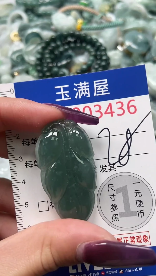 颈饰未镶嵌翡翠3436