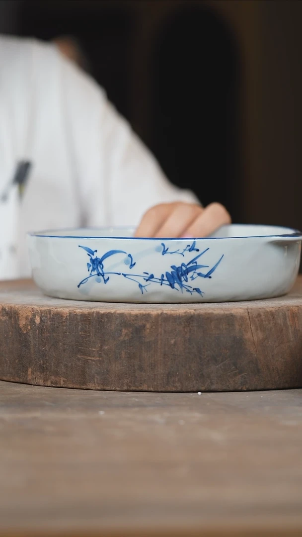 瓷片景德镇高温釉下彩（食品级）