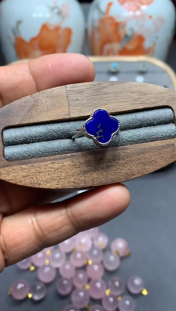 【闪购商品】青金石戒指未镶嵌W62（随机性发货只发一单）