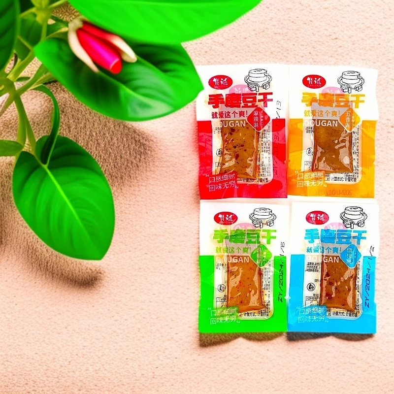 【豆干团单】三叉戟手磨豆干4个口味混发豆干休闲零食（1道具=3克）