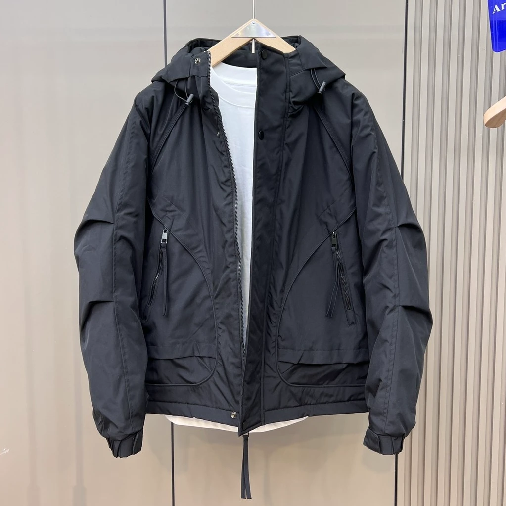 冲锋衣外套男士2025新款春秋季日系夹克潮牌工装男生户外防风上衣