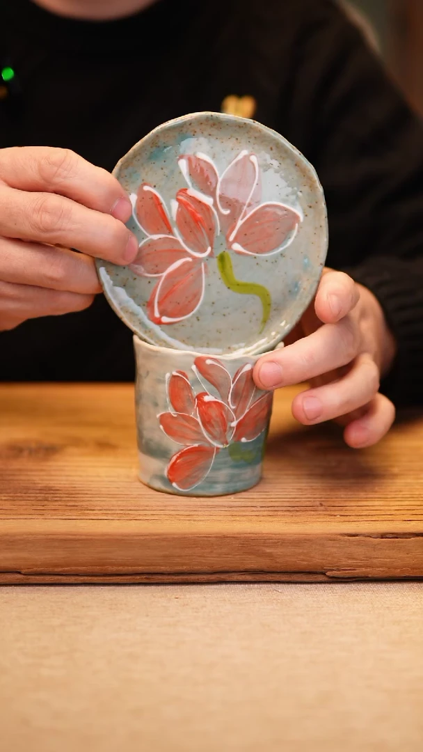 【闪购商品】@@陶园瓷舍@@纯手工手绘@高温釉下彩