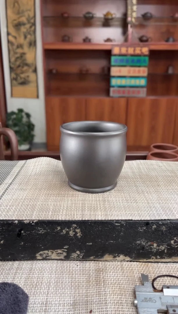 茶杯底槽青石黄主人杯