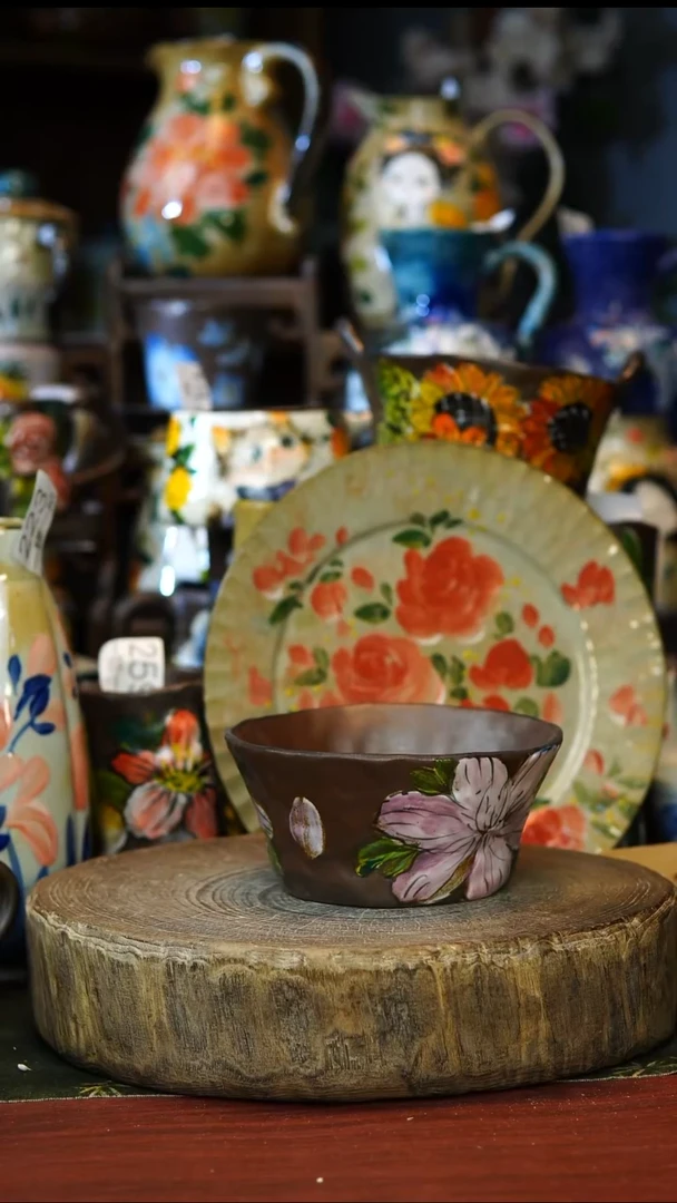 陶瓷273景德镇手工手绘釉下彩