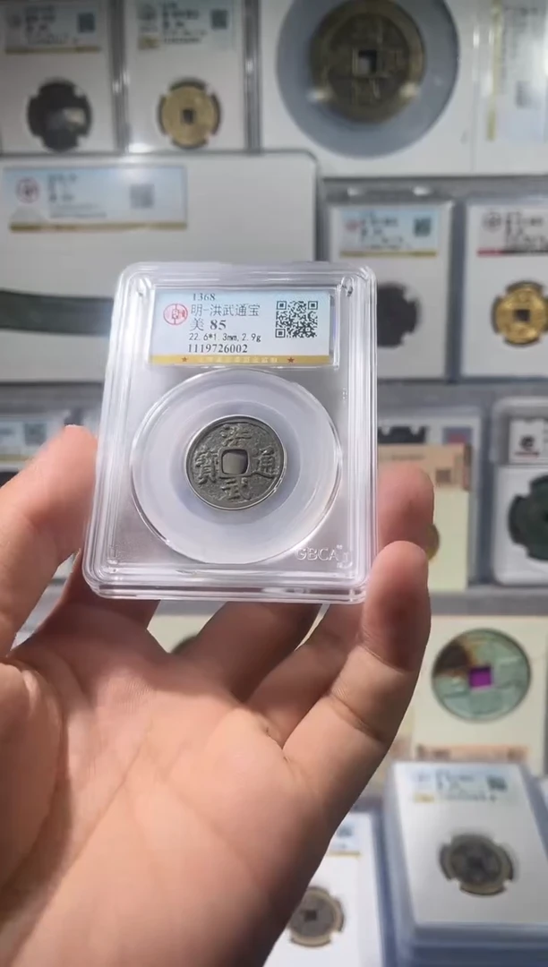 铜齐泉 洪武通宝 美