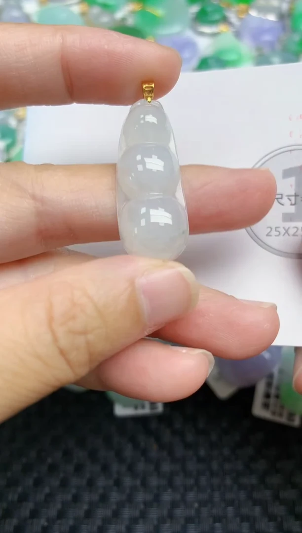 颈饰未镶嵌翡翠天然缅甸A货翡翠百元以上9元证书费自理