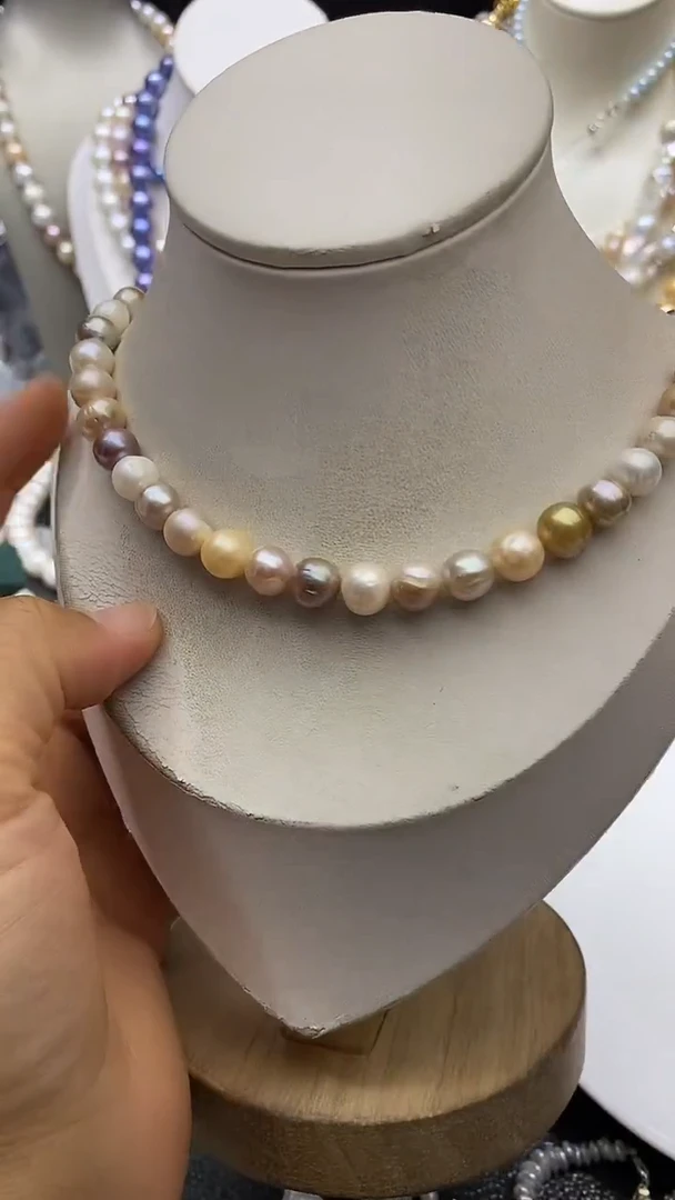 颈饰未镶嵌淡水珍珠多人