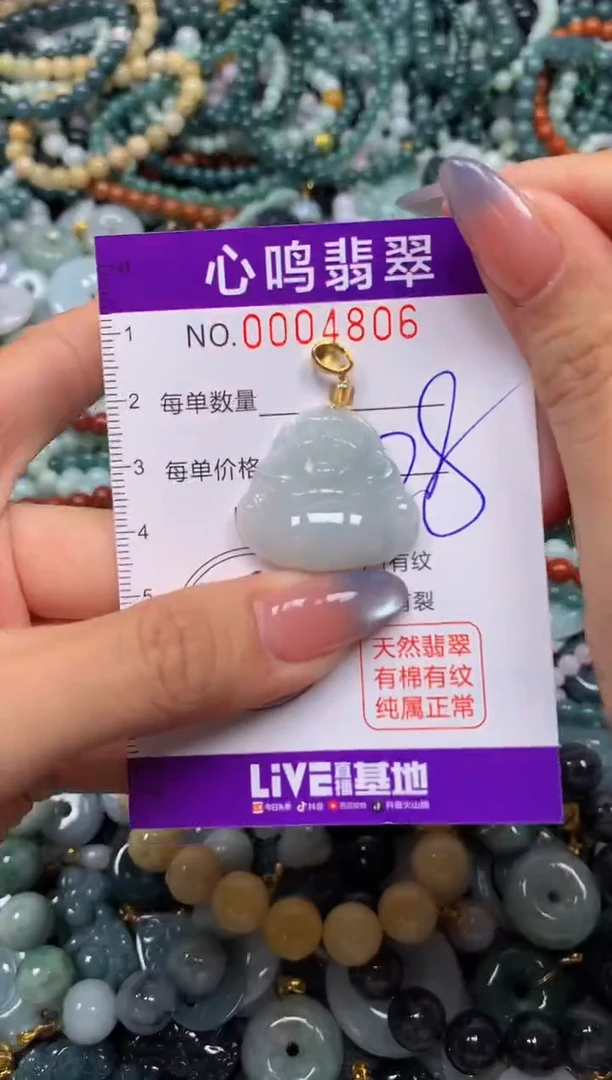 颈饰未镶嵌翡翠闪购004806