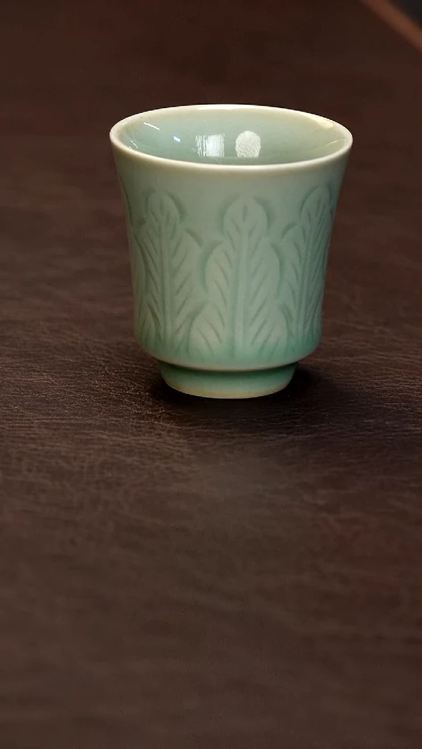 青瓷手工茶器包邮不带礼盒