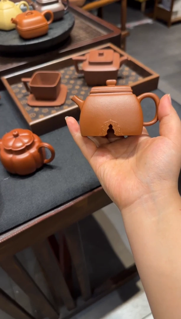 茶壶紫砂爱****你小悟空 黄龙山朱泥