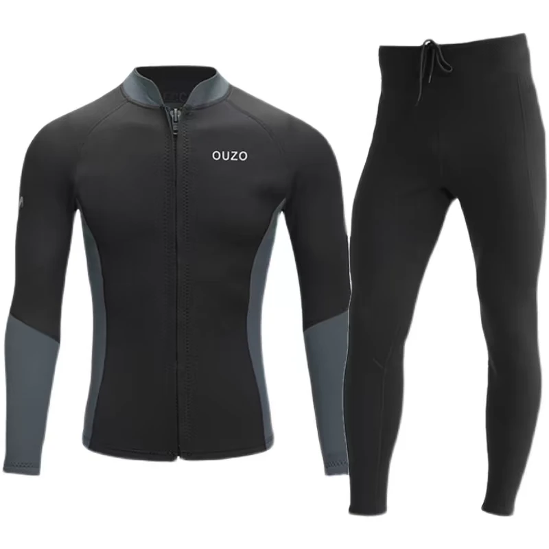 潜水服分体套装保暖冲浪划船摩托艇冲浪服救援水母湿衣夏季薄