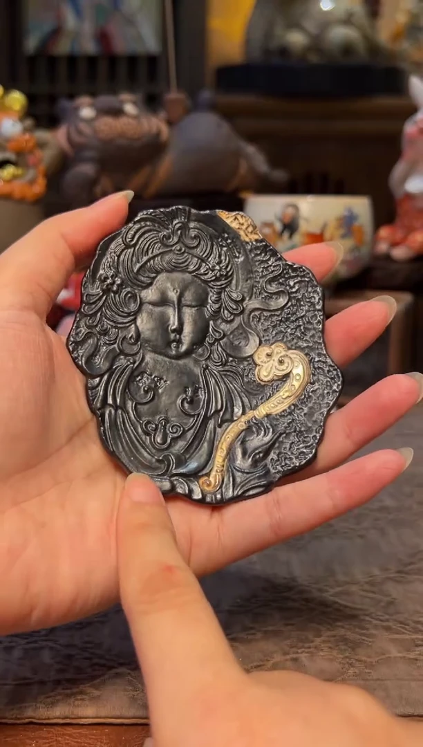 瓷片设计师手工手作款
