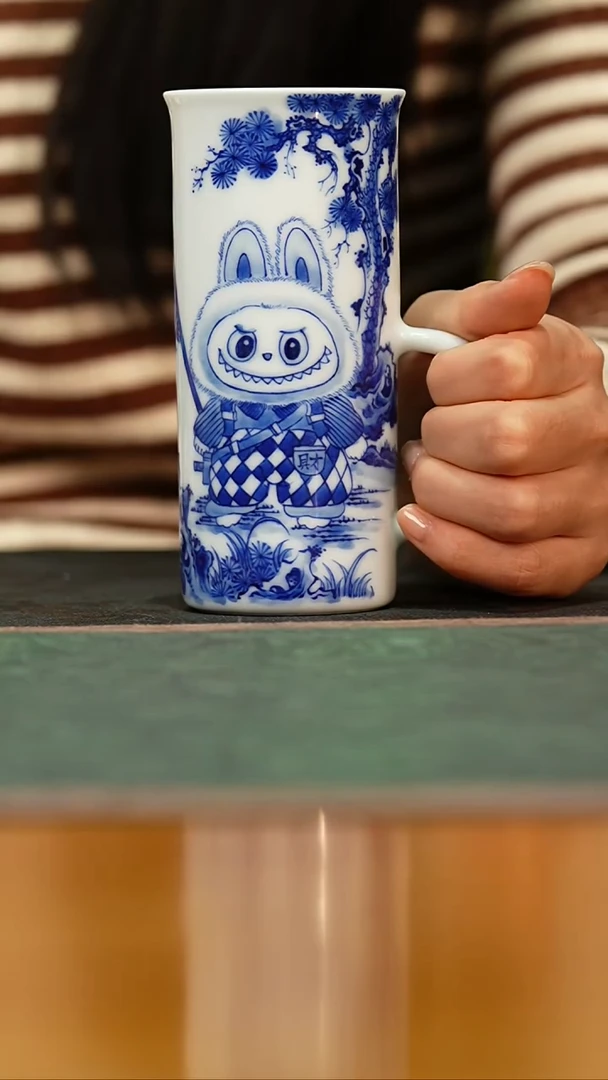 瓷瓷姑娘铭墨朗谷拉布布马克杯