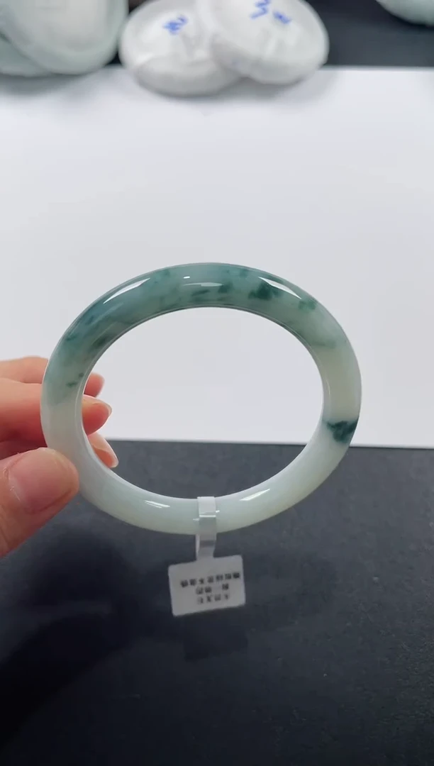 未镶嵌手镯翡翠 基地发货H 1793 53+