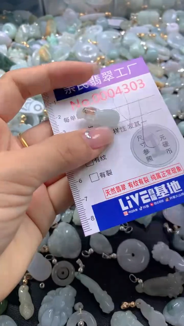 颈饰未镶嵌翡翠4303