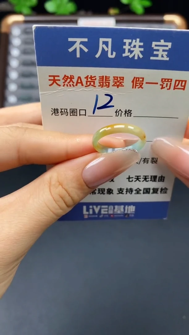 未镶嵌戒指翡翠天然A货翡翠032