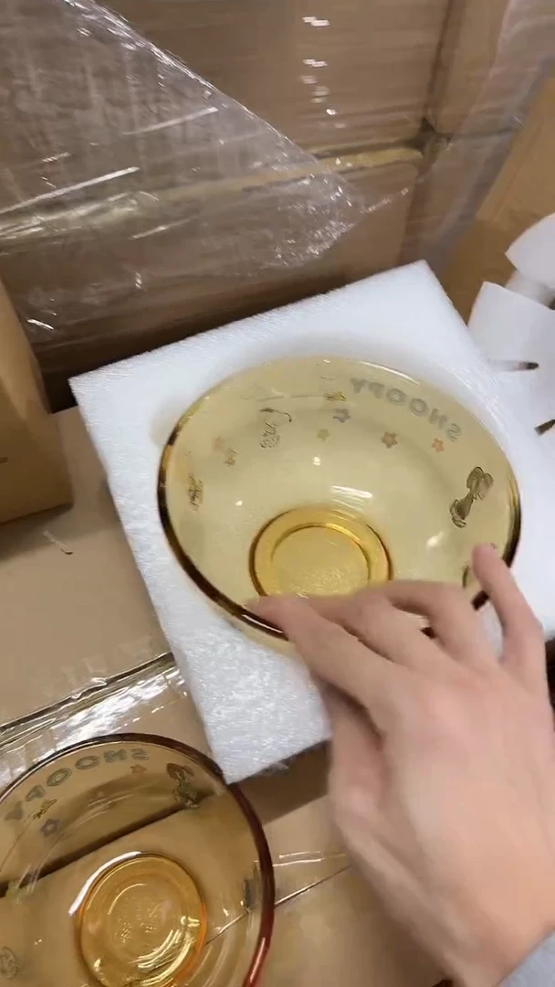 瓷片5+6.5英寸大小碗两件套