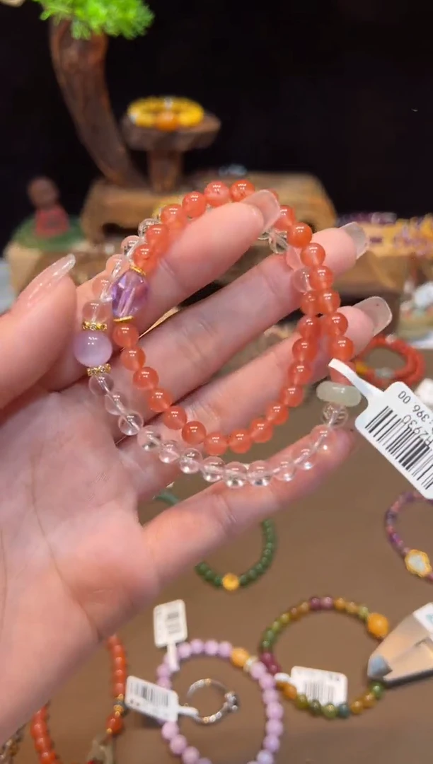 【闪购商品】水晶手链未镶嵌手饰@@H2930