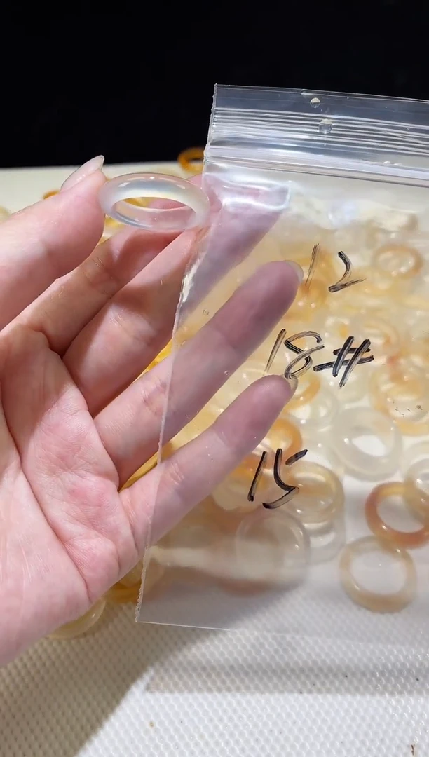 未镶嵌戒指玛瑙/玉髓12