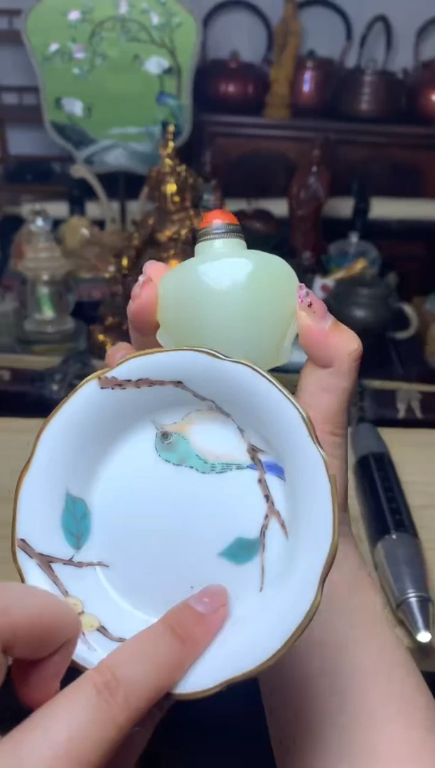 紫砂盖碗瓷器默认微瑕瓷器