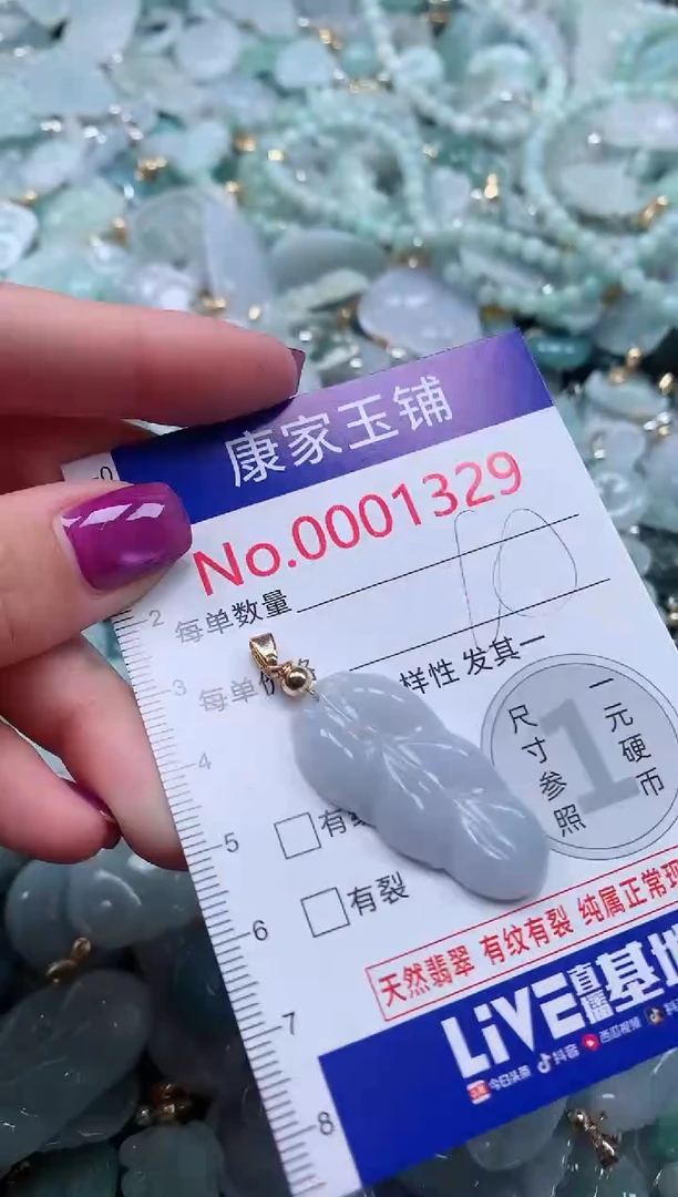 颈饰未镶嵌翡翠1329