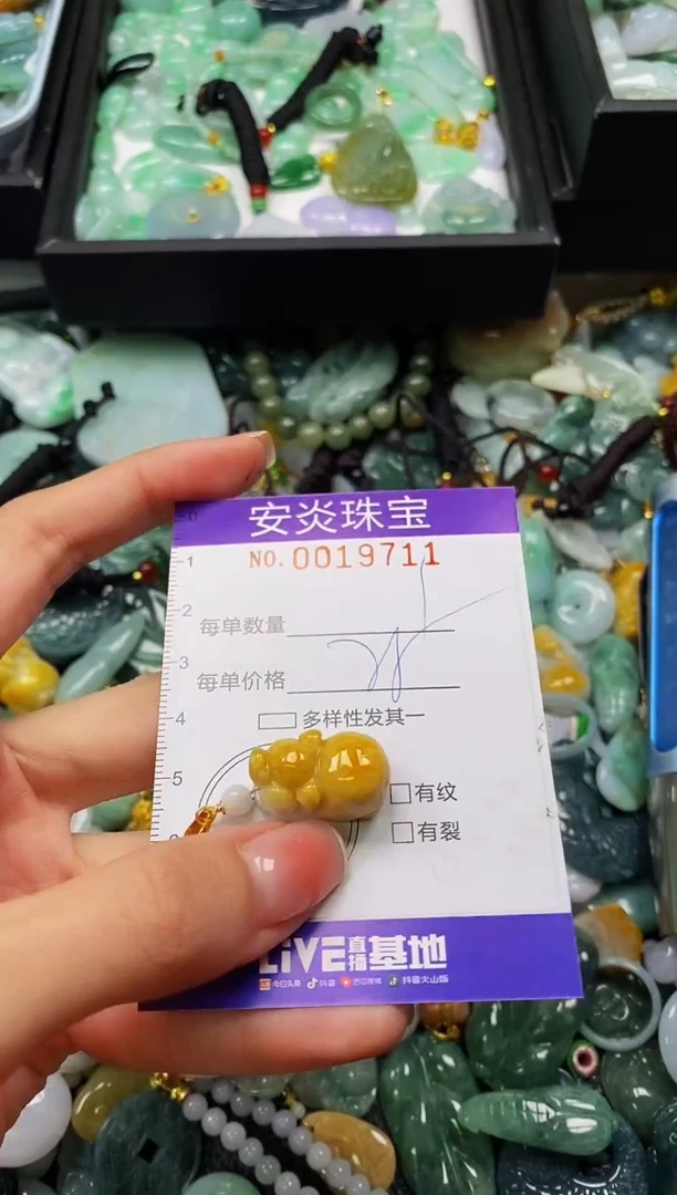 颈饰未镶嵌翡翠闪购0019711