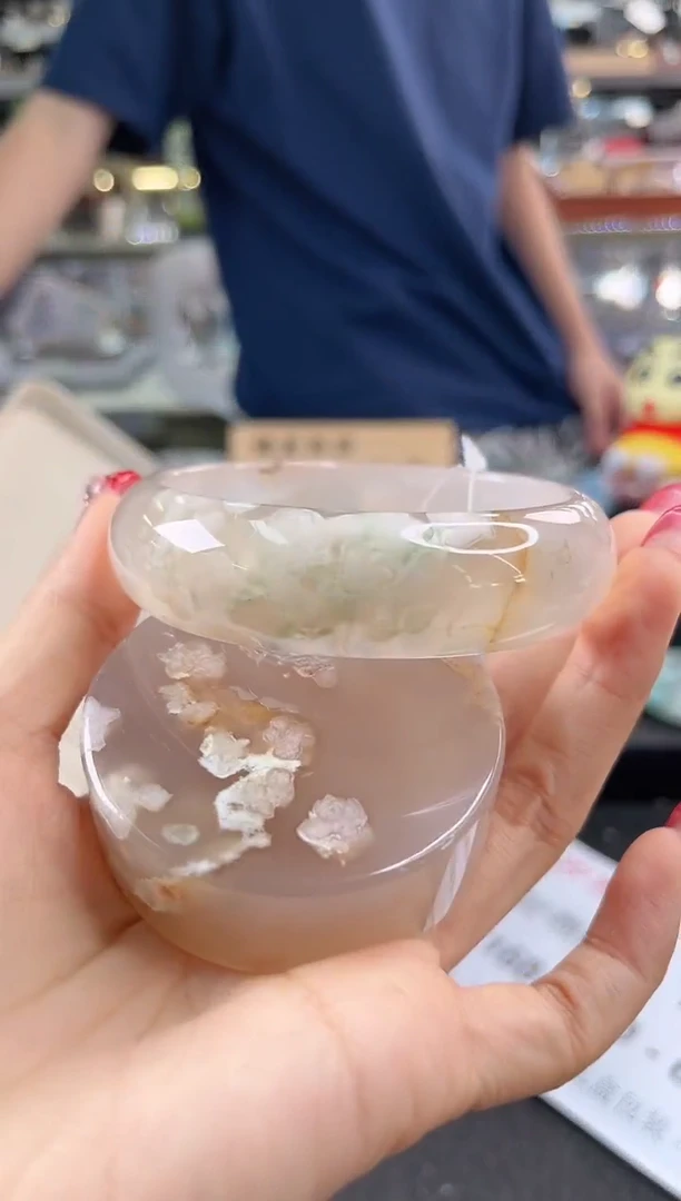 未镶嵌手镯石英质玉63圈口 （赠品镯心）3885229