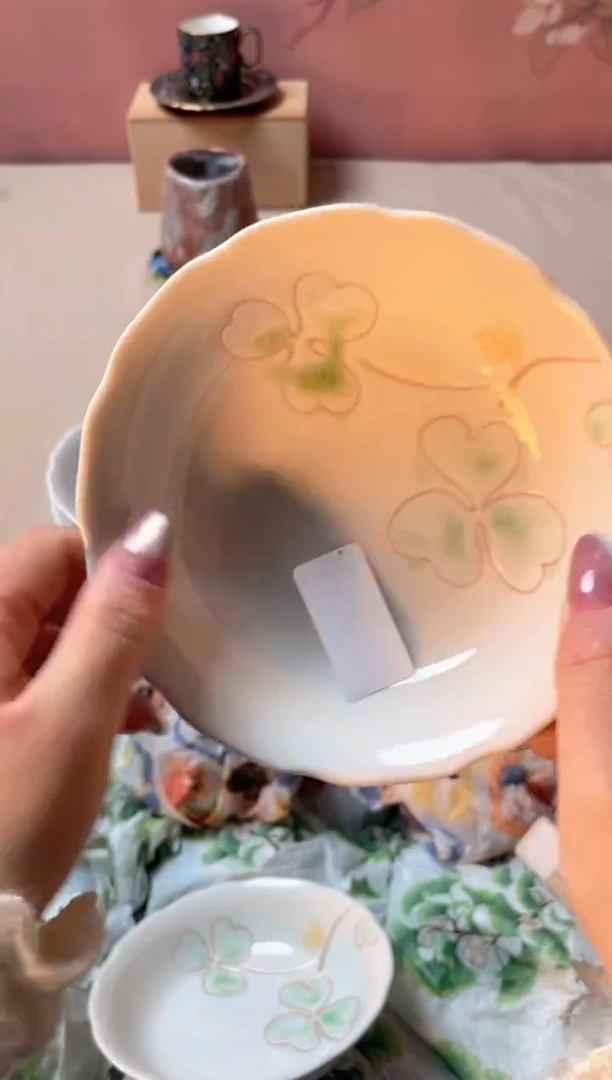 瓷片凌*柒瓷器瓷器B26