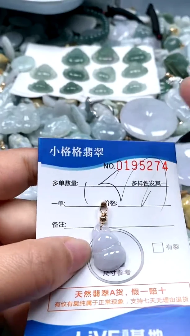 【闪购商品】翡翠颈饰未镶嵌闪购商品0195274